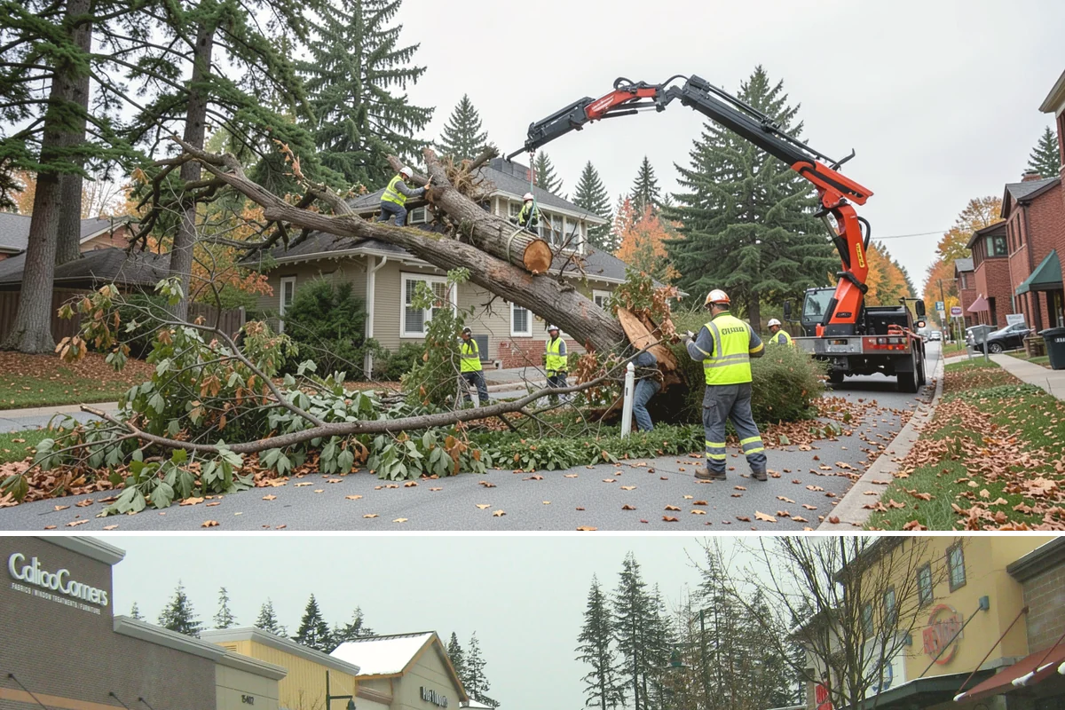 Valley Gutter Construction in Mill Creek, Snohomish County, WA - Installing valley gutters ahead of the fall rainy season ensures drainage improvements are in place before peak stormwater flows.