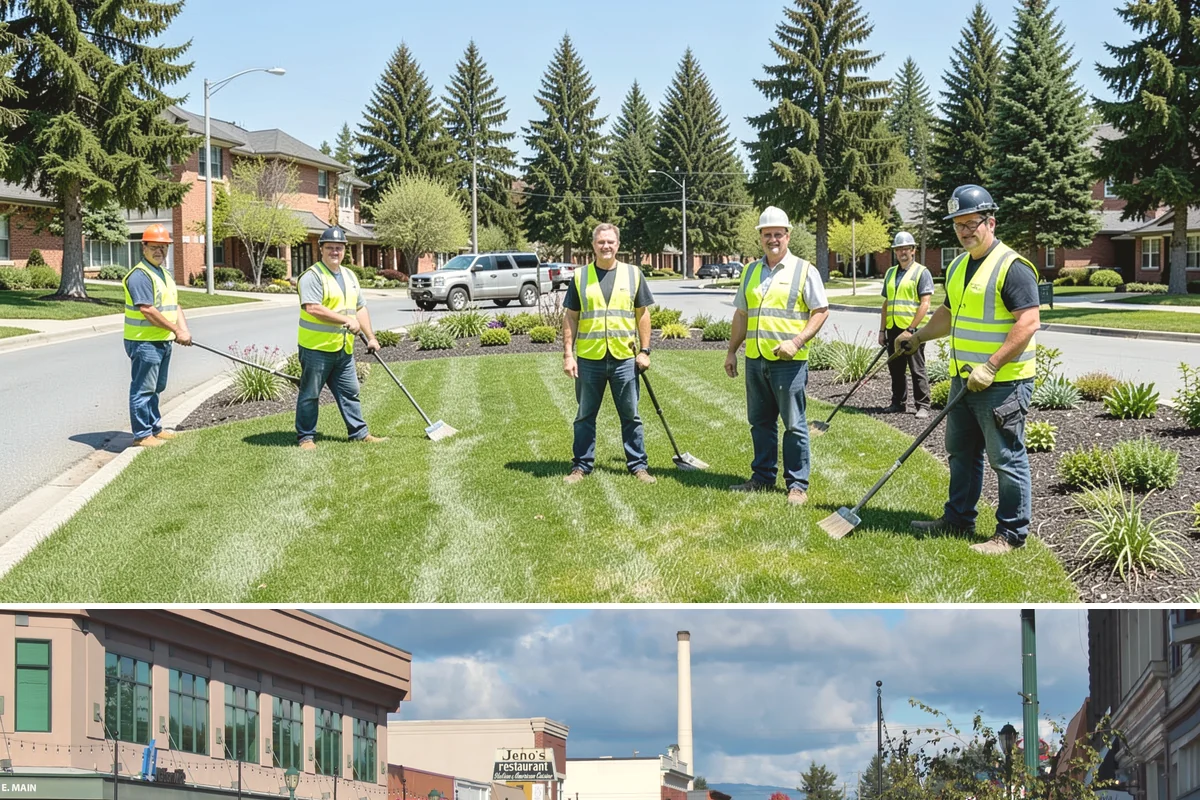 Valley Gutter Construction in Monroe, Snohomish County, WA - Installing valley gutters ahead of the fall rainy season ensures drainage improvements are in place before peak stormwater flows.