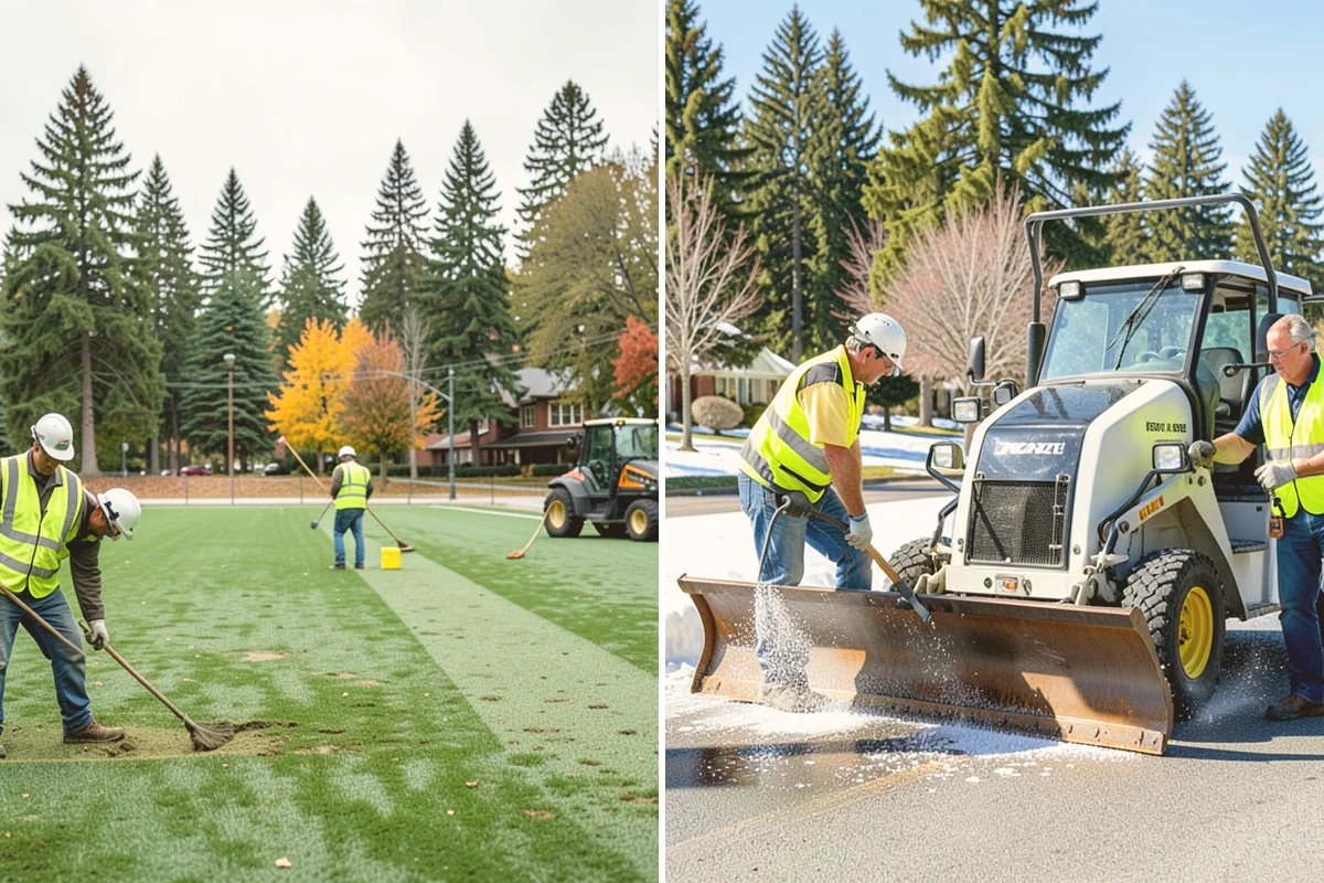 Valley Gutter Construction in Newcastle, King County, WA - Shoot flow-line elevations and confirm drainage direction