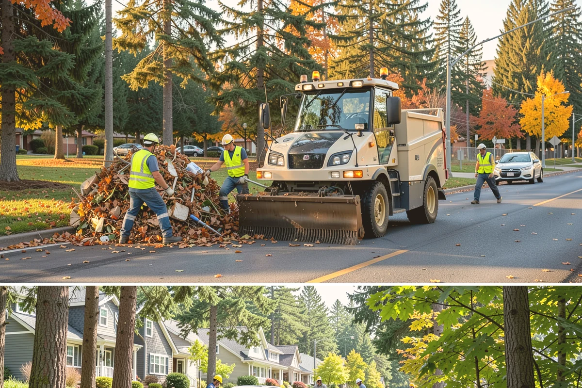 Valley Gutter Construction in Normandy Park, King County, WA - Installing valley gutters ahead of the fall rainy season ensures drainage improvements are in place before peak stormwater flows.