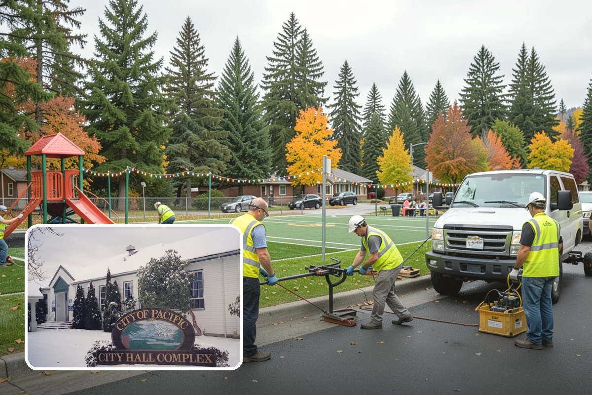 Valley Gutter Construction in Pacific, King County, WA - Precise flow-line grades that prevent ponding