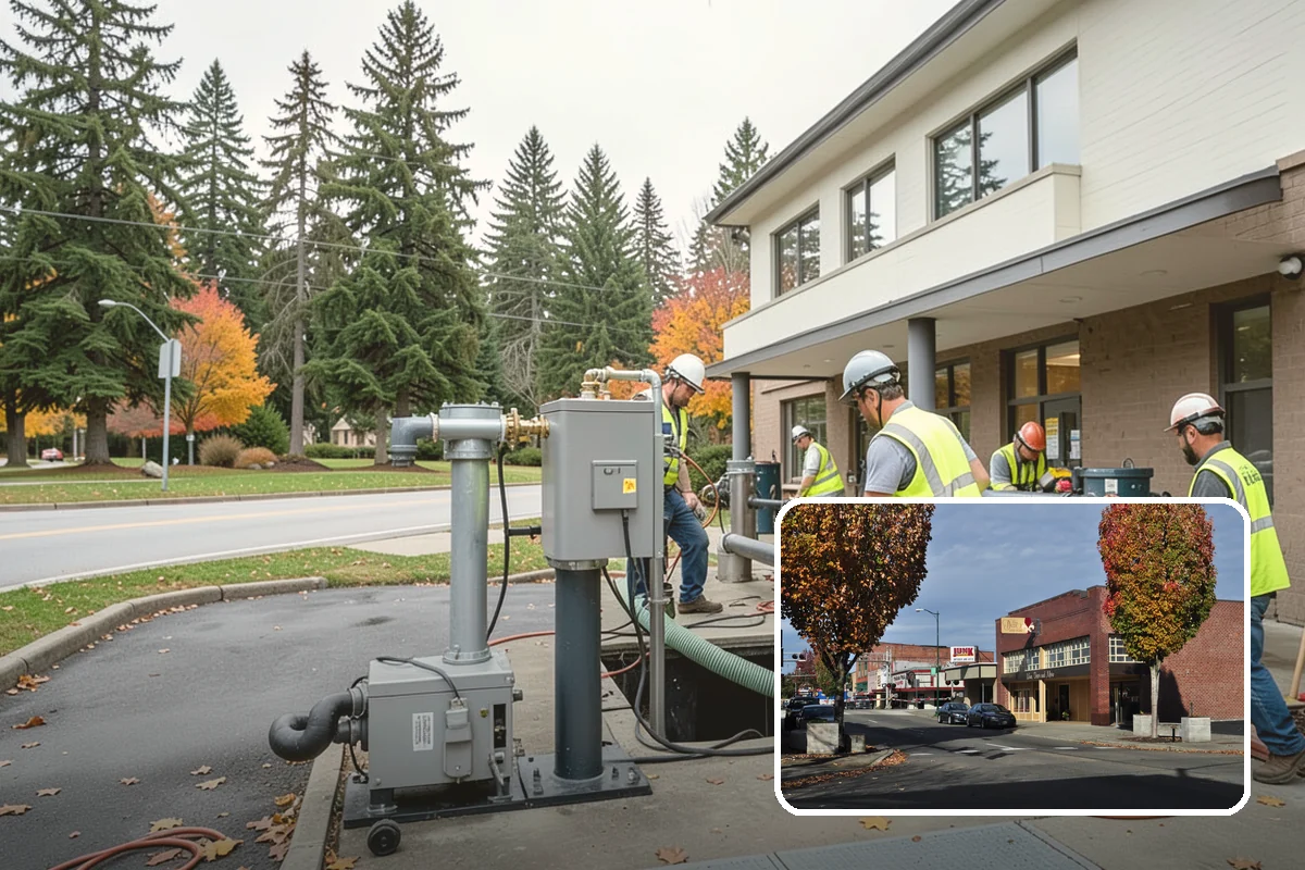 Valley Gutter Construction in Puyallup, Pierce County, WA - Precise flow-line grades that prevent ponding
