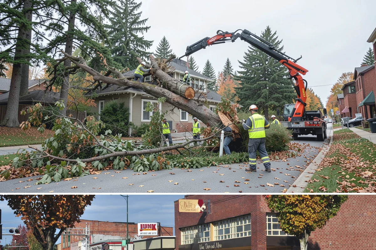 Valley Gutter Construction in Puyallup, Pierce County, WA - Installing valley gutters ahead of the fall rainy season ensures drainage improvements are in place before peak stormwater flows.