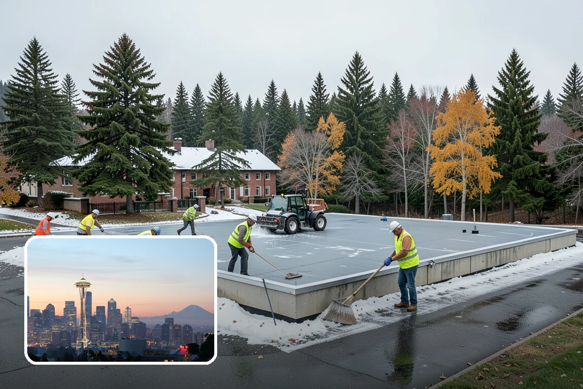 Valley Gutter Construction in Seattle, King County, WA - Precise flow-line grades that prevent ponding