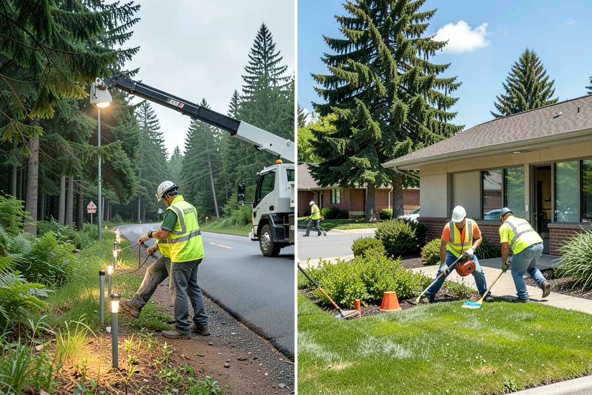 Valley Gutter Construction in Seattle, King County, WA - Shoot flow-line elevations and confirm drainage direction