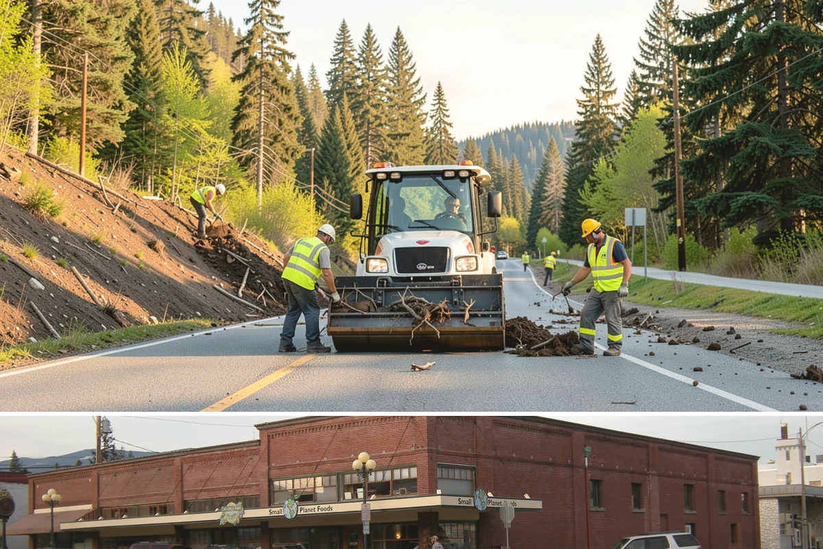 Valley Gutter Construction in Sedro-Woolley, Skagit County, WA - Installing valley gutters ahead of the fall rainy season ensures drainage improvements are in place before peak stormwater flows.