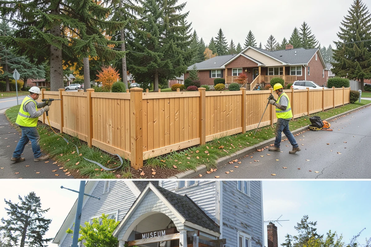Valley Gutter Construction in Steilacoom, Pierce County, WA - Installing valley gutters ahead of the fall rainy season ensures drainage improvements are in place before peak stormwater flows.
