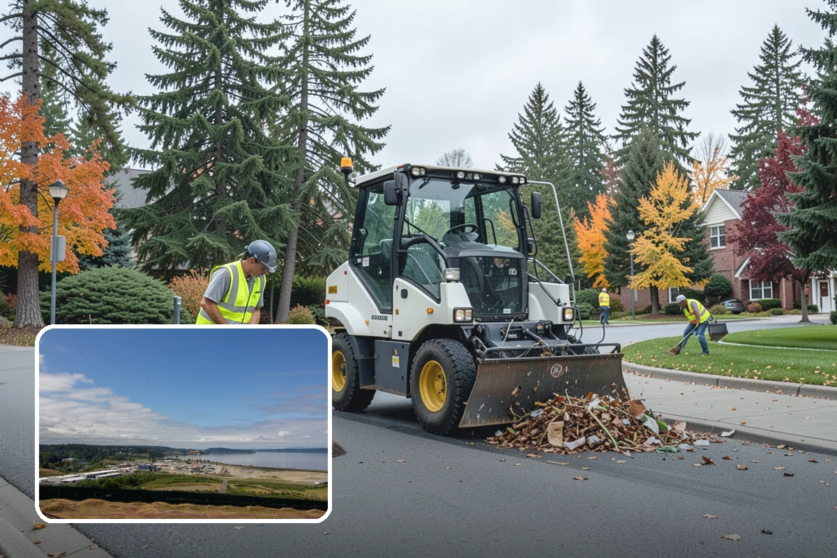 Valley Gutter Construction in University Place, Pierce County, WA - Precise flow-line grades that prevent ponding