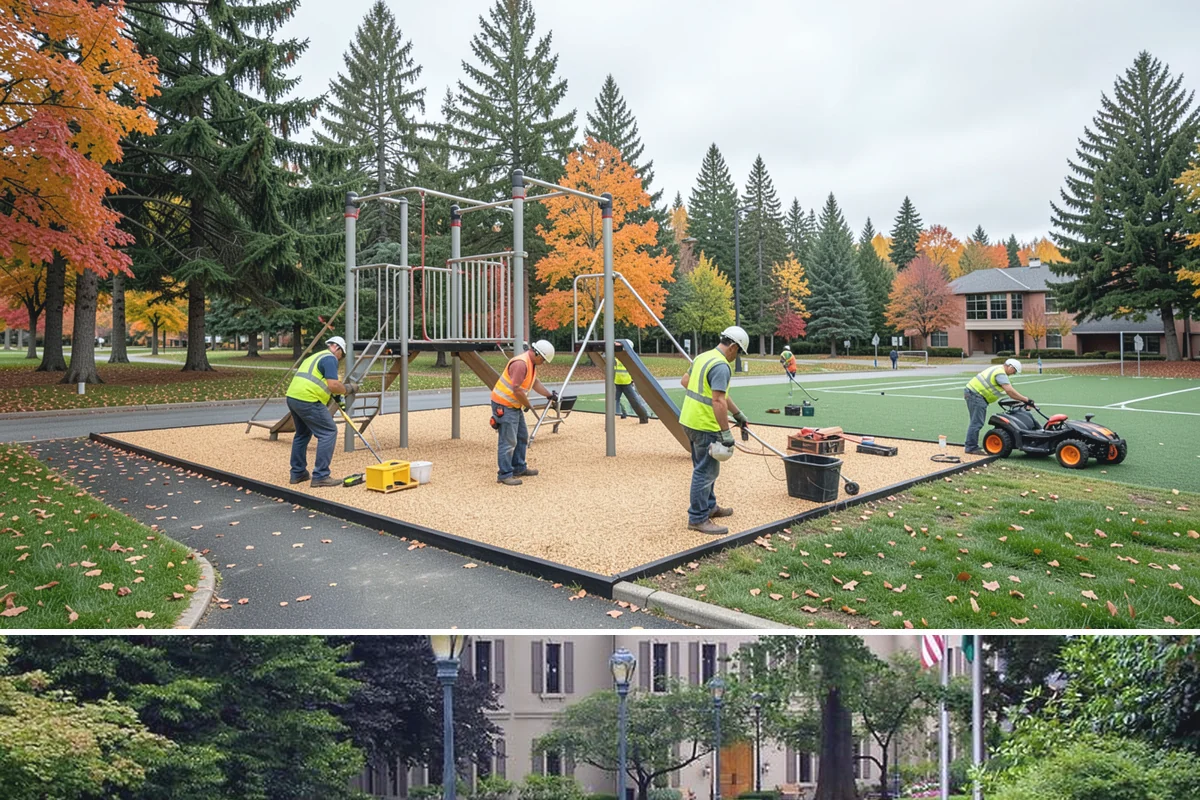 Valley Gutter Construction in Woodinville, King County, WA - Installing valley gutters ahead of the fall rainy season ensures drainage improvements are in place before peak stormwater flows.