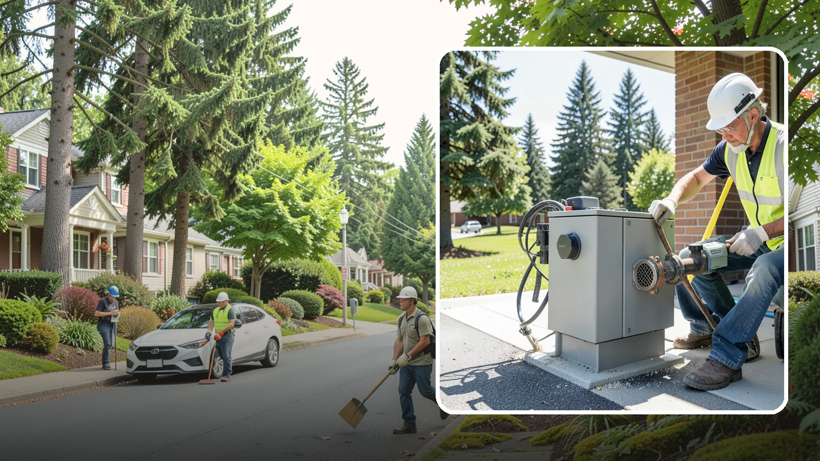 Valve Box Maintenance in Beaux Arts Village, King County, WA - Locating, cleaning, and adjusting water valve boxes to keep them accessible and at grade.