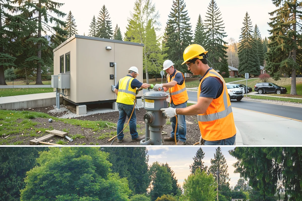 Valve Box Maintenance in Bonney Lake, Pierce County, WA - Valve box work proceeds year-round, with paved-surface adjustments best scheduled alongside dry-weather roadway work.
