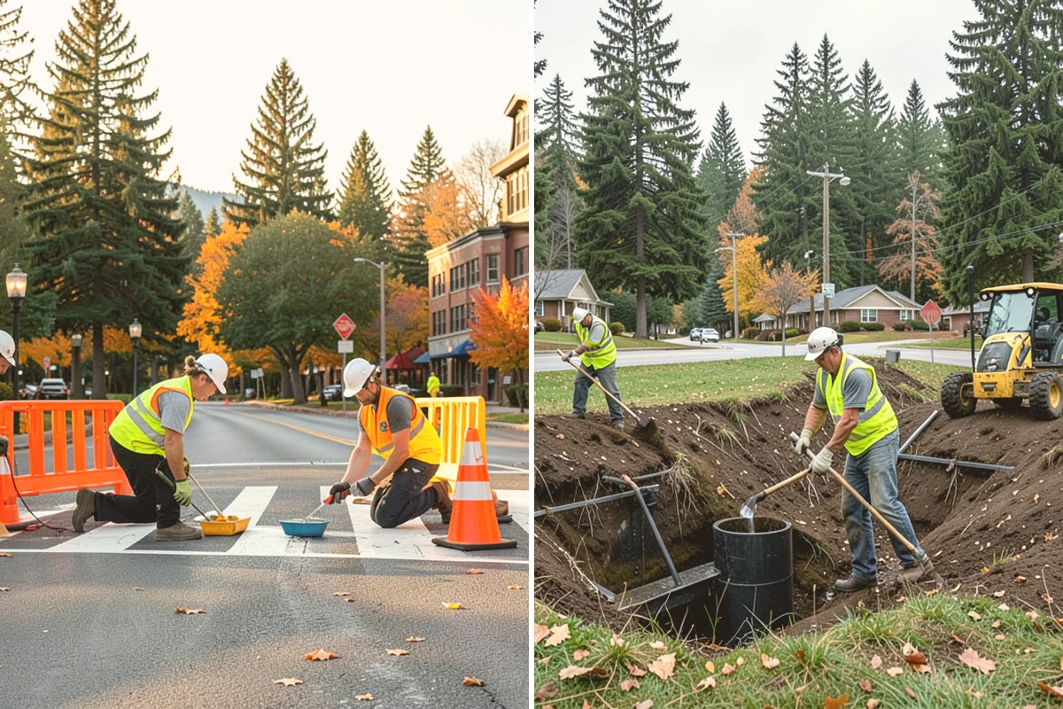 Valve Box Maintenance in Bothell, King County, WA - Locate valve boxes against the utility inventory