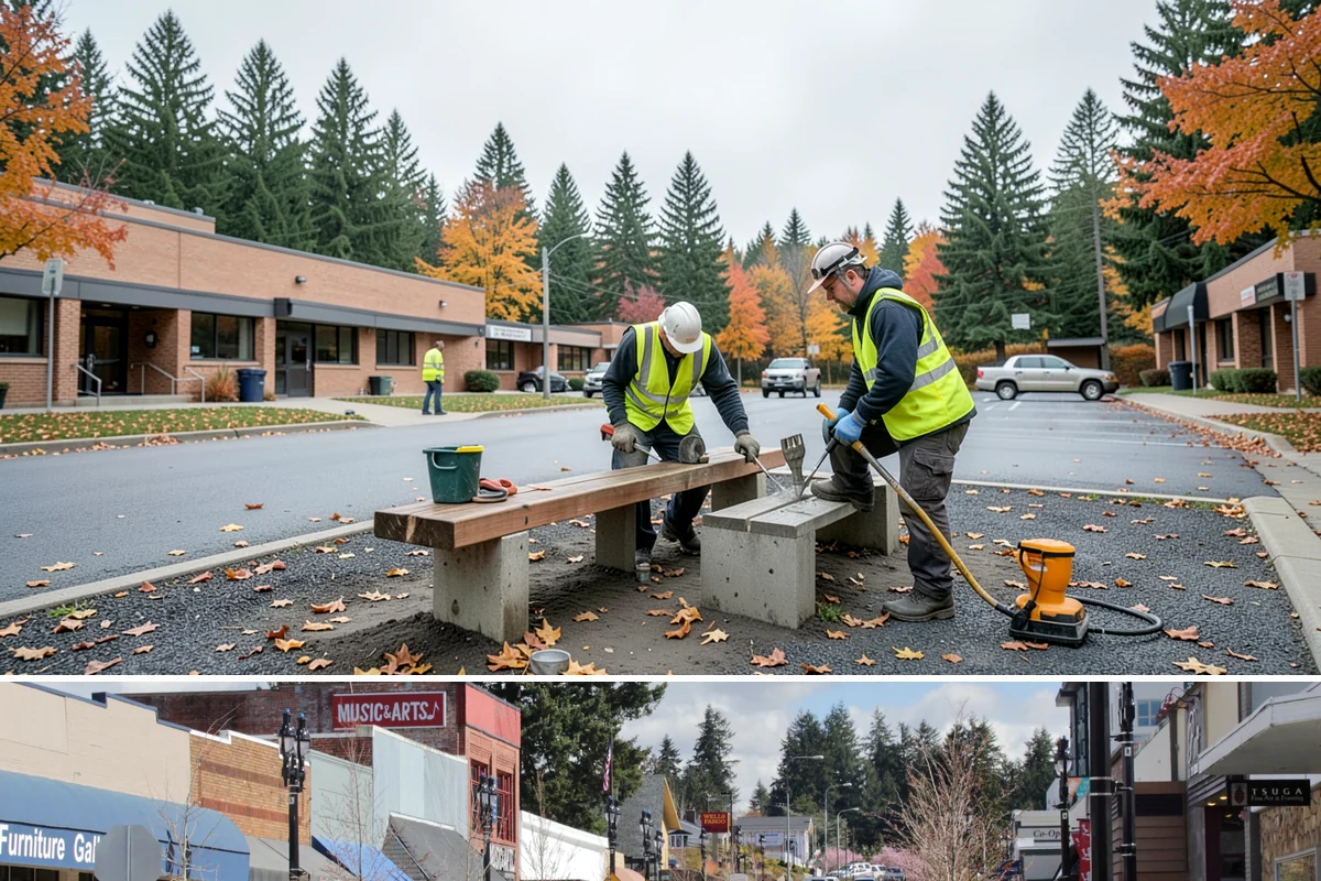 Valve Box Maintenance in Bothell, King County, WA - Valve box work proceeds year-round, with paved-surface adjustments best scheduled alongside dry-weather roadway work.