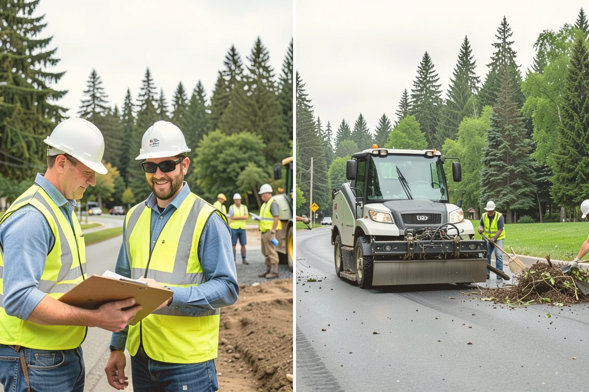 Valve Box Maintenance in Brier, Snohomish County, WA - Locate valve boxes against the utility inventory