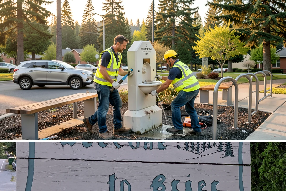 Valve Box Maintenance in Brier, Snohomish County, WA - Valve box work proceeds year-round, with paved-surface adjustments best scheduled alongside dry-weather roadway work.