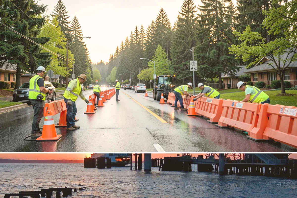 Valve Box Maintenance in Edmonds, Snohomish County, WA - Valve box work proceeds year-round, with paved-surface adjustments best scheduled alongside dry-weather roadway work.