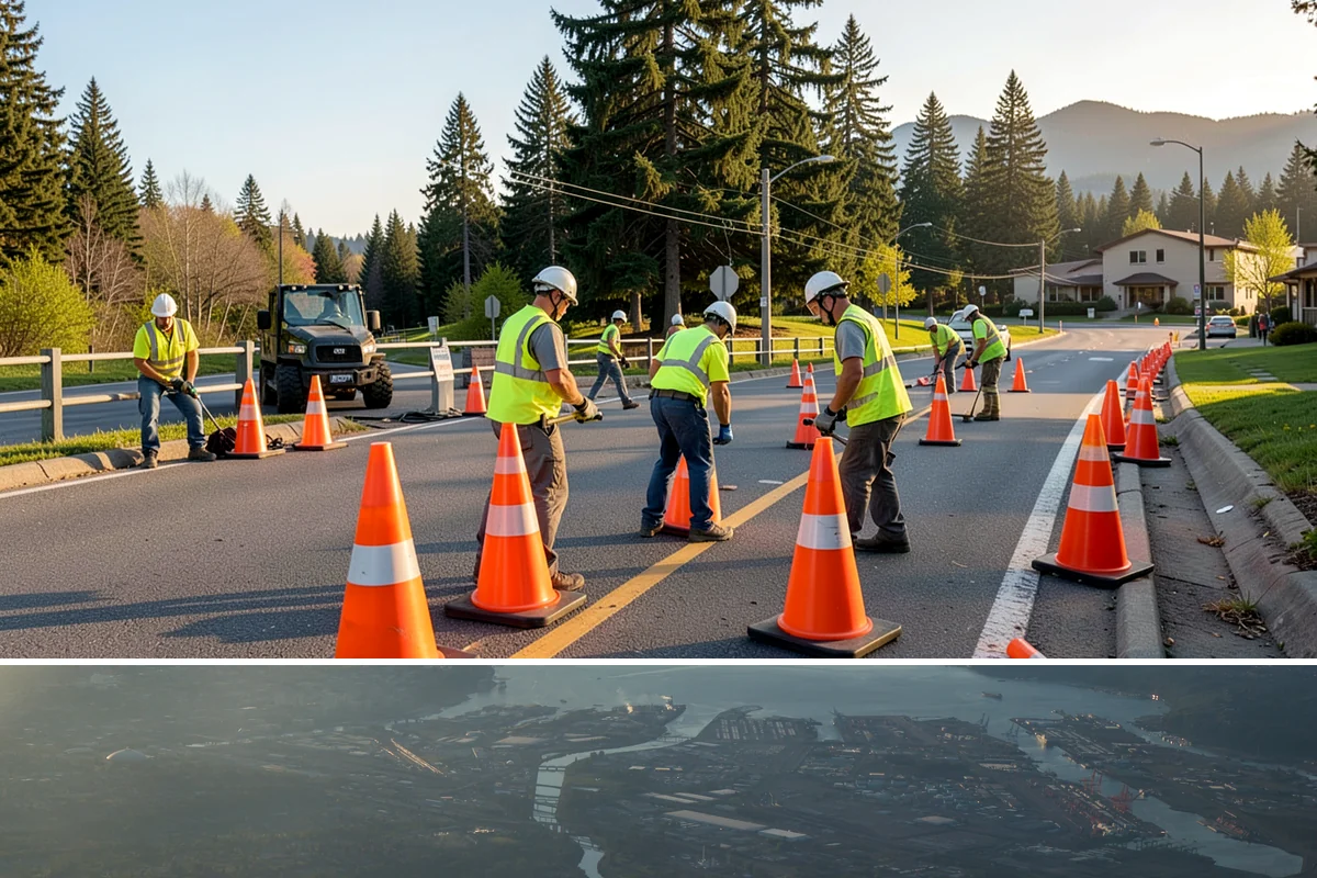 Valve Box Maintenance in Fife, Pierce County, WA - Valve box work proceeds year-round, with paved-surface adjustments best scheduled alongside dry-weather roadway work.