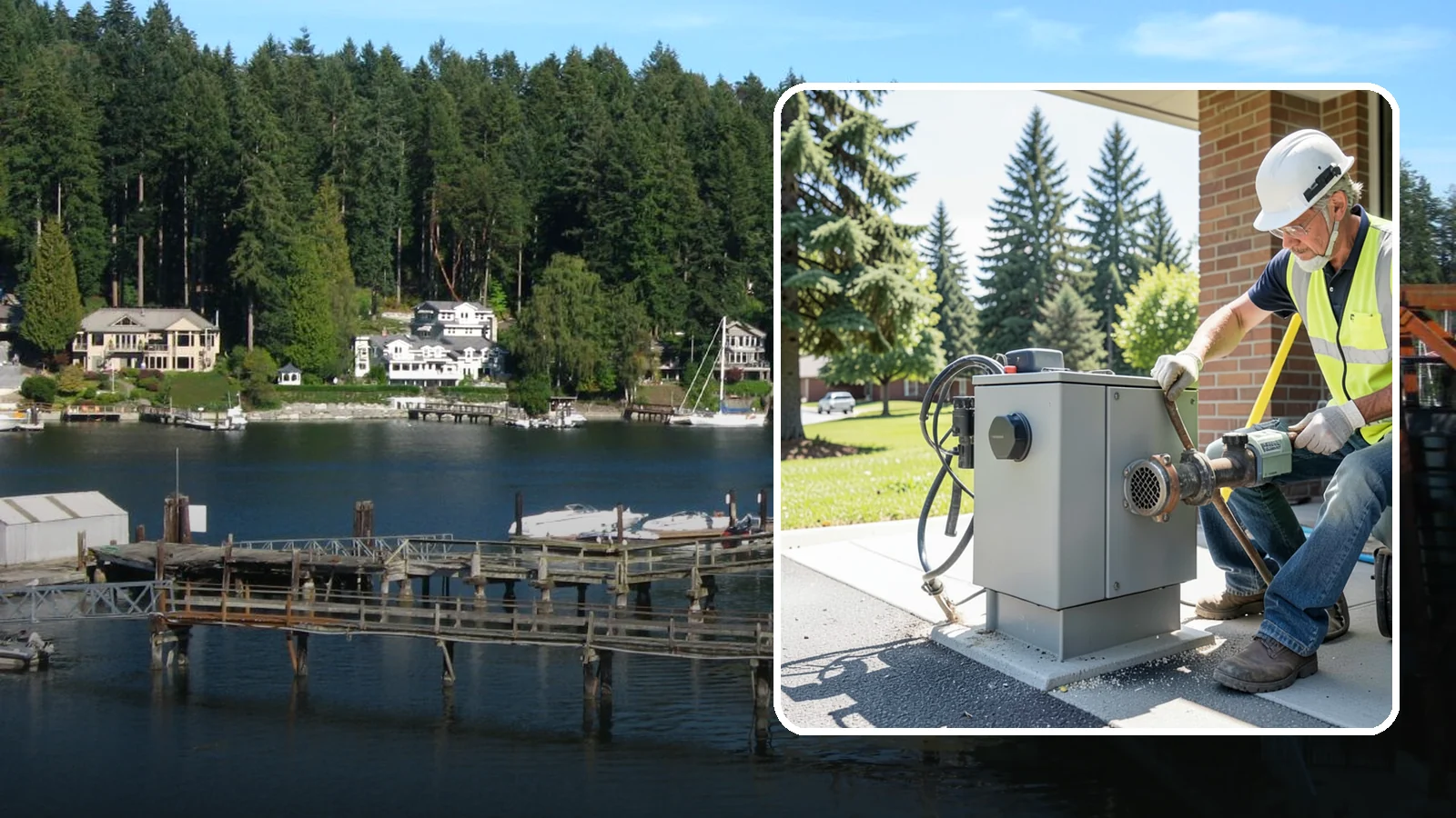 Valve Box Maintenance in Gig Harbor, Pierce County, WA - Locating, cleaning, and adjusting water valve boxes to keep them accessible and at grade.