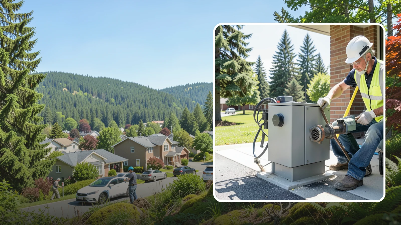 Valve Box Maintenance in Index, Snohomish County, WA - Locating, cleaning, and adjusting water valve boxes to keep them accessible and at grade.