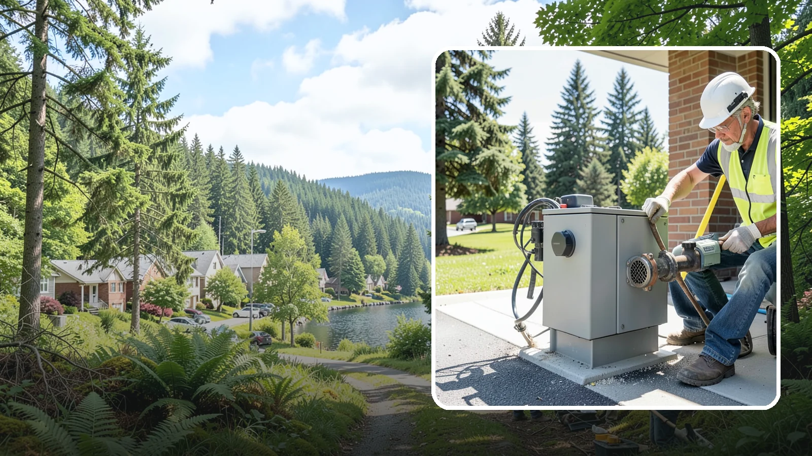Valve Box Maintenance in Lake Forest Park, King County, WA - Locating, cleaning, and adjusting water valve boxes to keep them accessible and at grade.