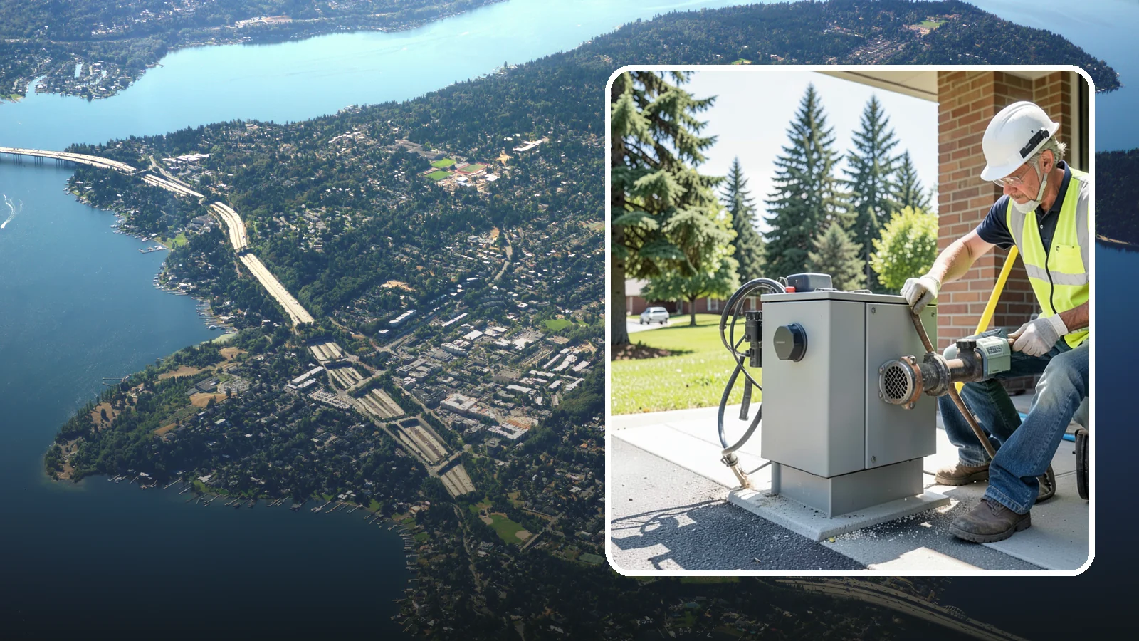 Valve Box Maintenance in Mercer Island, King County, WA - Locating, cleaning, and adjusting water valve boxes to keep them accessible and at grade.