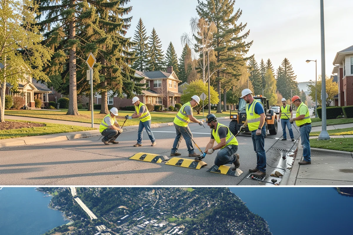 Valve Box Maintenance in Mercer Island, King County, WA - Valve box work proceeds year-round, with paved-surface adjustments best scheduled alongside dry-weather roadway work.