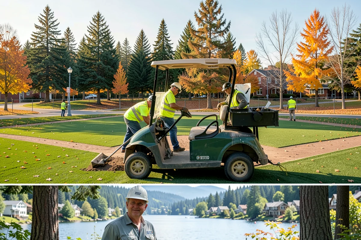 Valve Box Maintenance in Milton, King County, WA - Valve box work proceeds year-round, with paved-surface adjustments best scheduled alongside dry-weather roadway work.