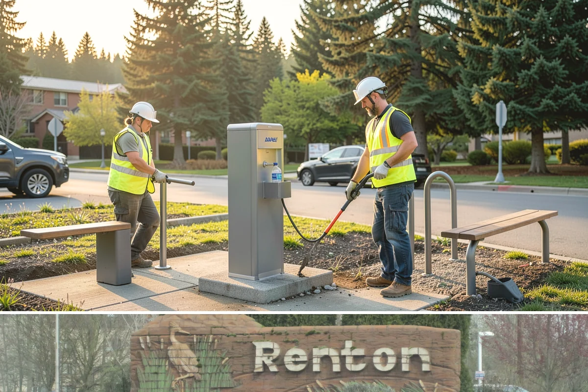 Valve Box Maintenance in Renton, King County, WA - Valve box work proceeds year-round, with paved-surface adjustments best scheduled alongside dry-weather roadway work.