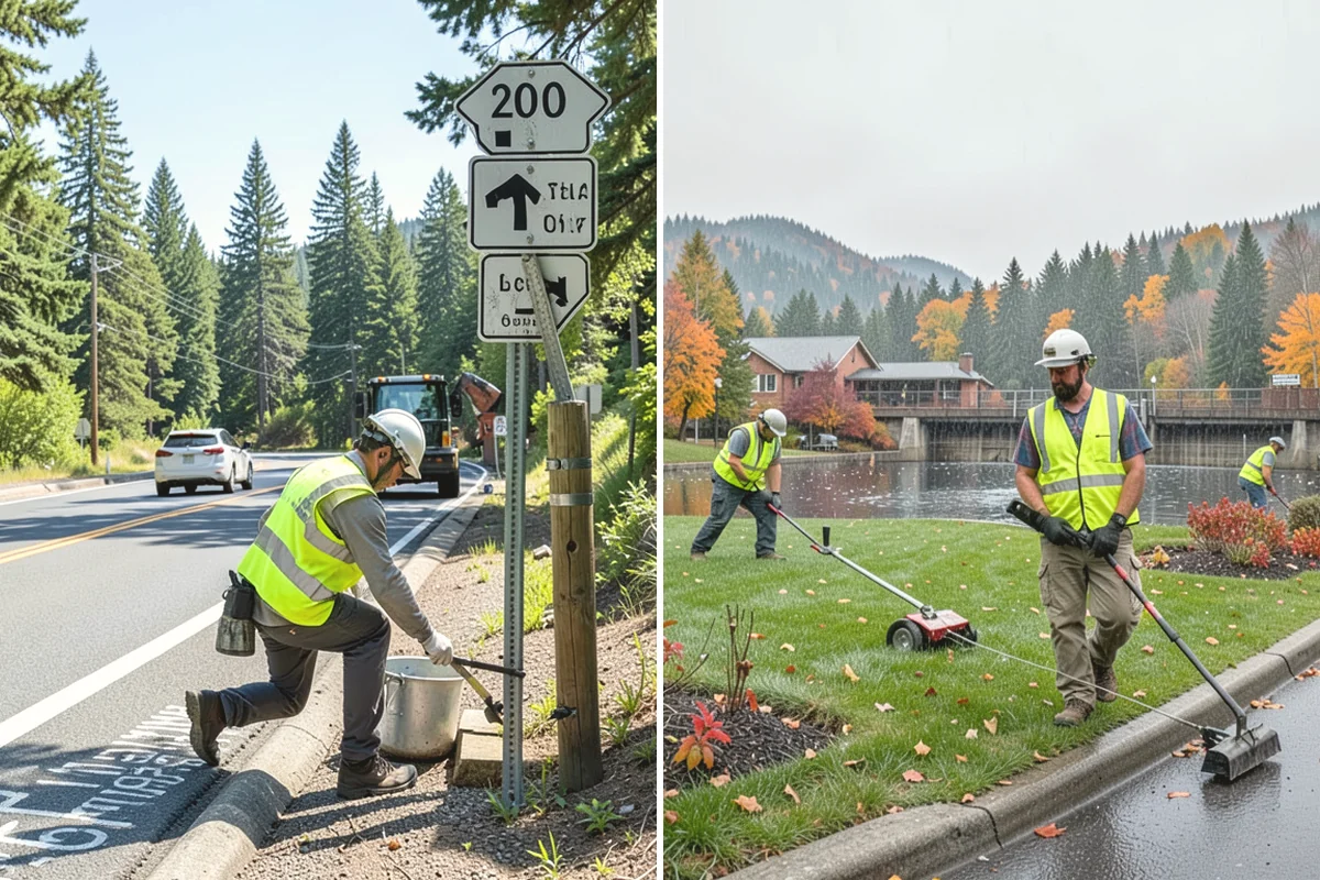 Valve Box Maintenance in Steilacoom, Pierce County, WA - Locate valve boxes against the utility inventory