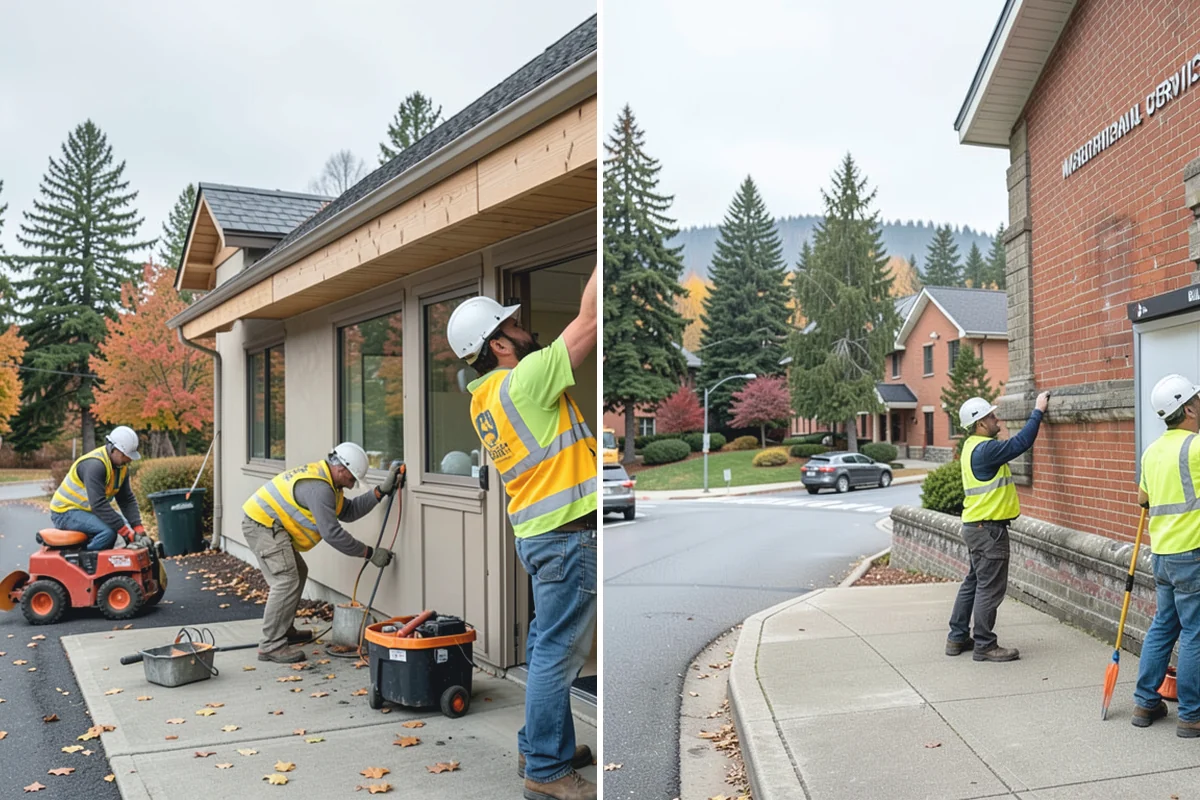 Vandalism Repair in Auburn, King County, WA - Inspect the damage and secure any immediate safety hazards