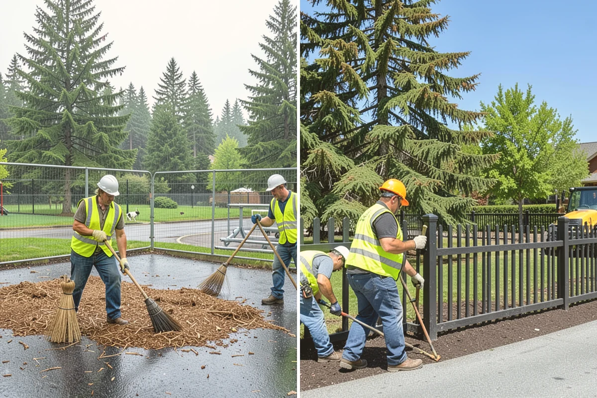 Vandalism Repair in Bellevue, King County, WA - Inspect the damage and secure any immediate safety hazards