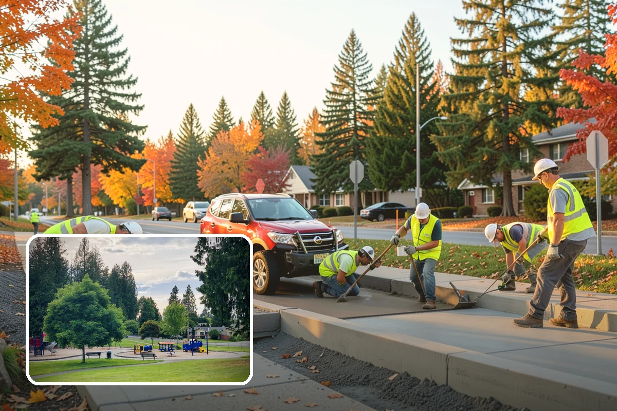 Vandalism Repair in Bonney Lake, Pierce County, WA - One contractor covering carpentry, metalwork, and finish repairs
