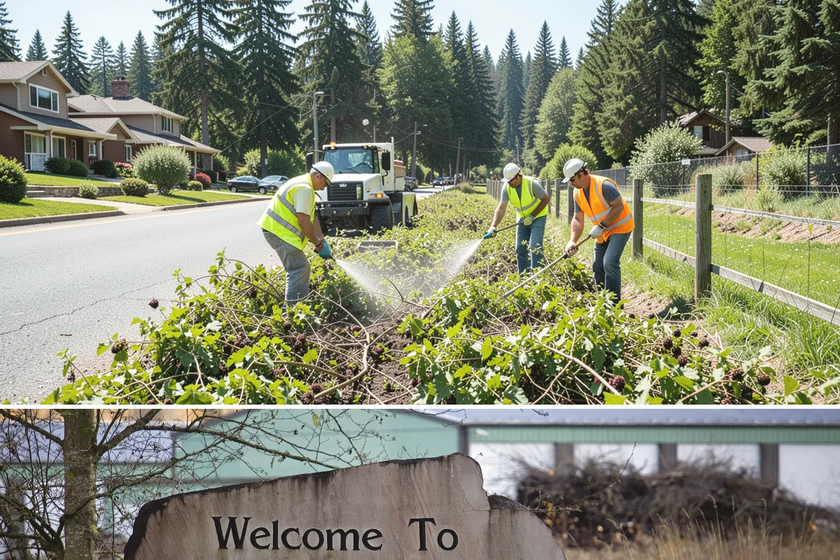 Vandalism Repair in Buckley, Pierce County, WA - Repairs are performed year-round, with weather-sensitive finishes and exterior paint scheduled around dry conditions.