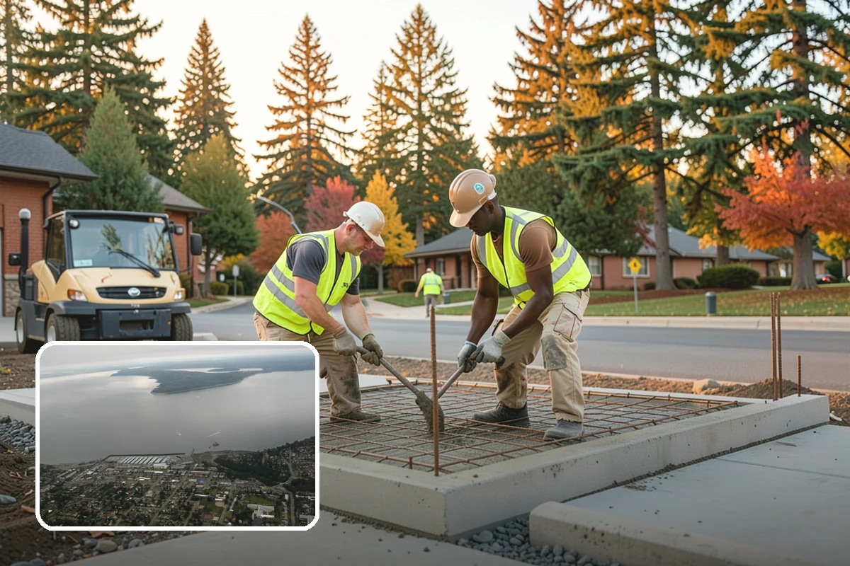 Vandalism Repair in Des Moines, King County, WA - One contractor covering carpentry, metalwork, and finish repairs