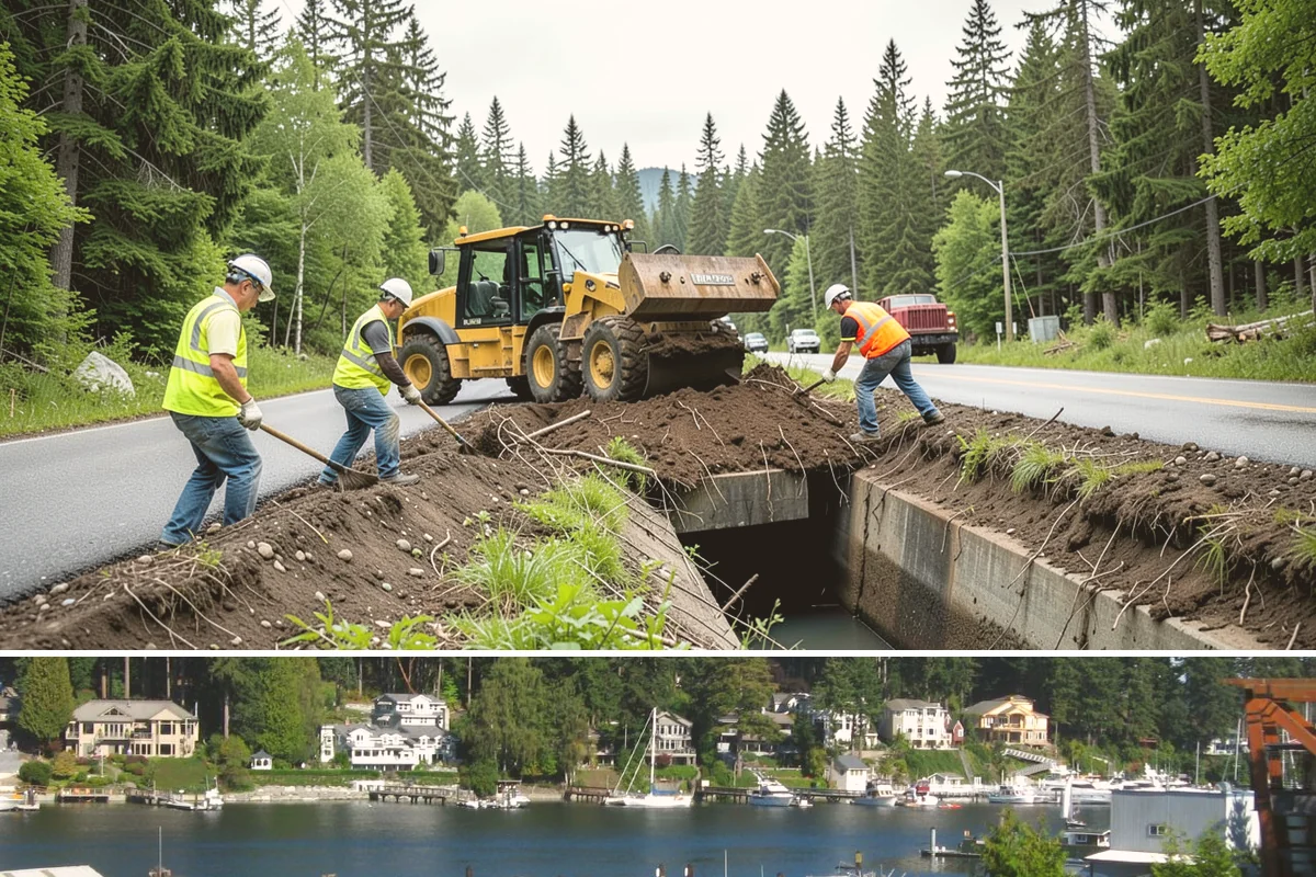 Vandalism Repair in Gig Harbor, Pierce County, WA - Repairs are performed year-round, with weather-sensitive finishes and exterior paint scheduled around dry conditions.
