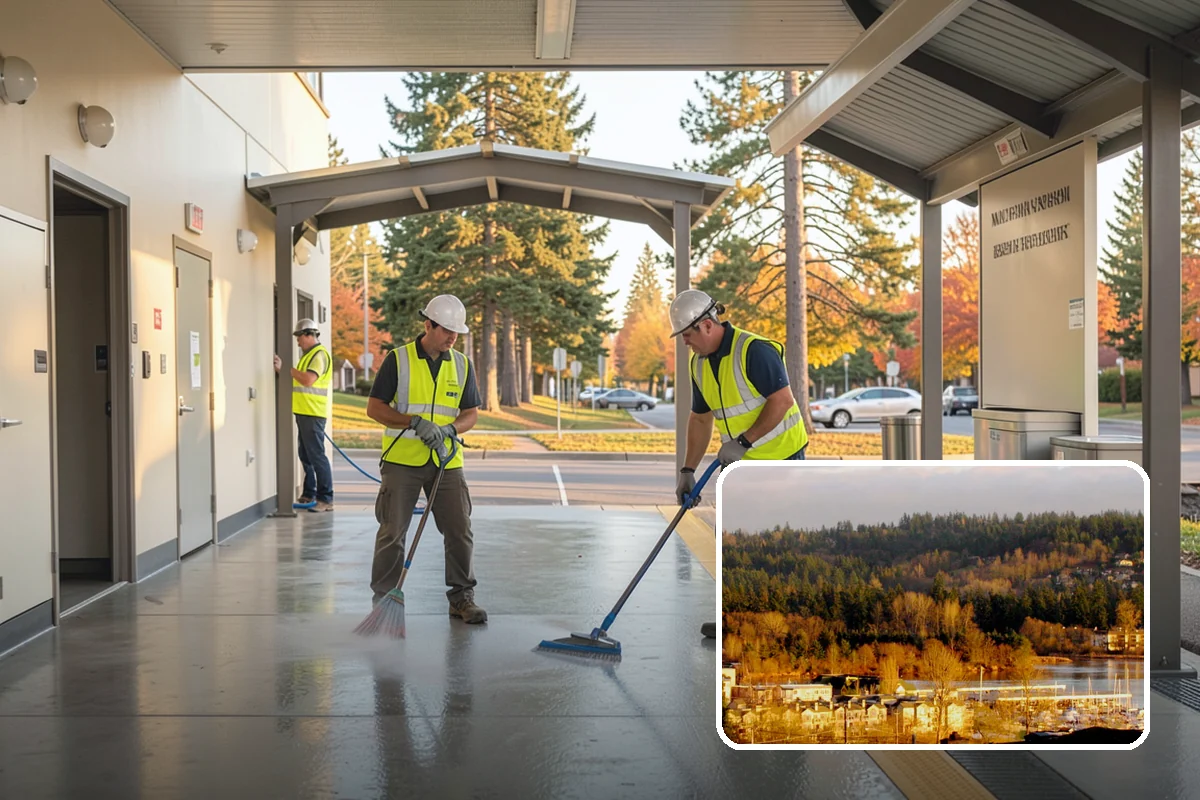 Vandalism Repair in Kenmore, King County, WA - One contractor covering carpentry, metalwork, and finish repairs