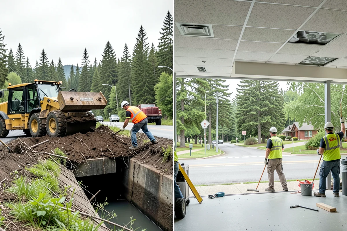 Vandalism Repair in Kenmore, King County, WA - Inspect the damage and secure any immediate safety hazards
