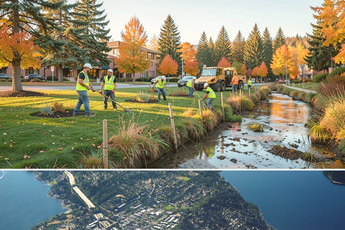 Vandalism Repair in Mercer Island, King County, WA - Repairs are performed year-round, with weather-sensitive finishes and exterior paint scheduled around dry conditions.