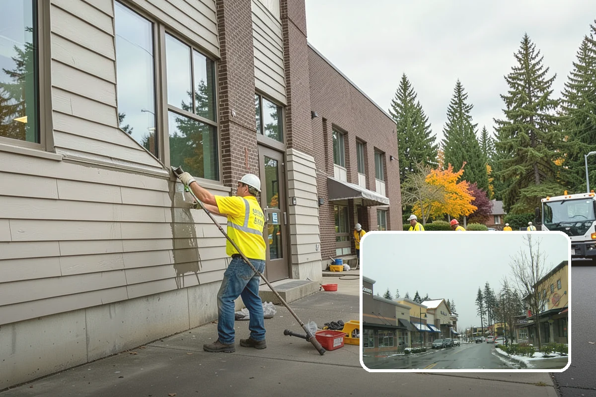 Vandalism Repair in Mill Creek, Snohomish County, WA - One contractor covering carpentry, metalwork, and finish repairs
