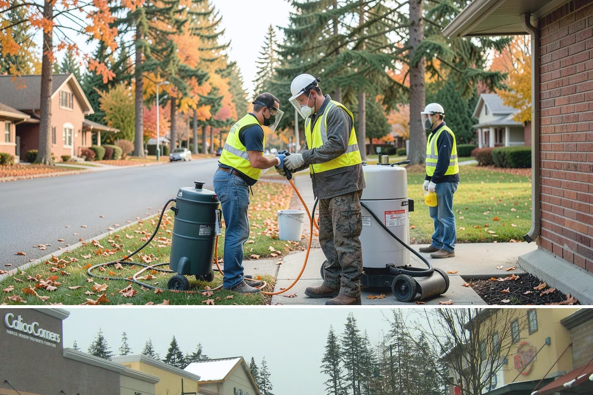Vandalism Repair in Mill Creek, Snohomish County, WA - Repairs are performed year-round, with weather-sensitive finishes and exterior paint scheduled around dry conditions.