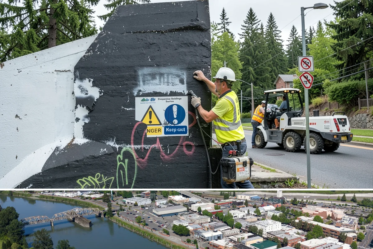 Vandalism Repair in Mount Vernon, Skagit County, WA - Repairs are performed year-round, with weather-sensitive finishes and exterior paint scheduled around dry conditions.