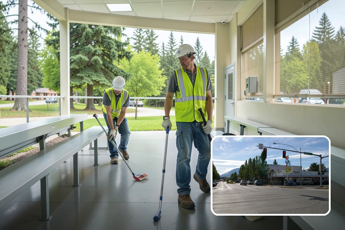 Vandalism Repair in North Bend, King County, WA - One contractor covering carpentry, metalwork, and finish repairs
