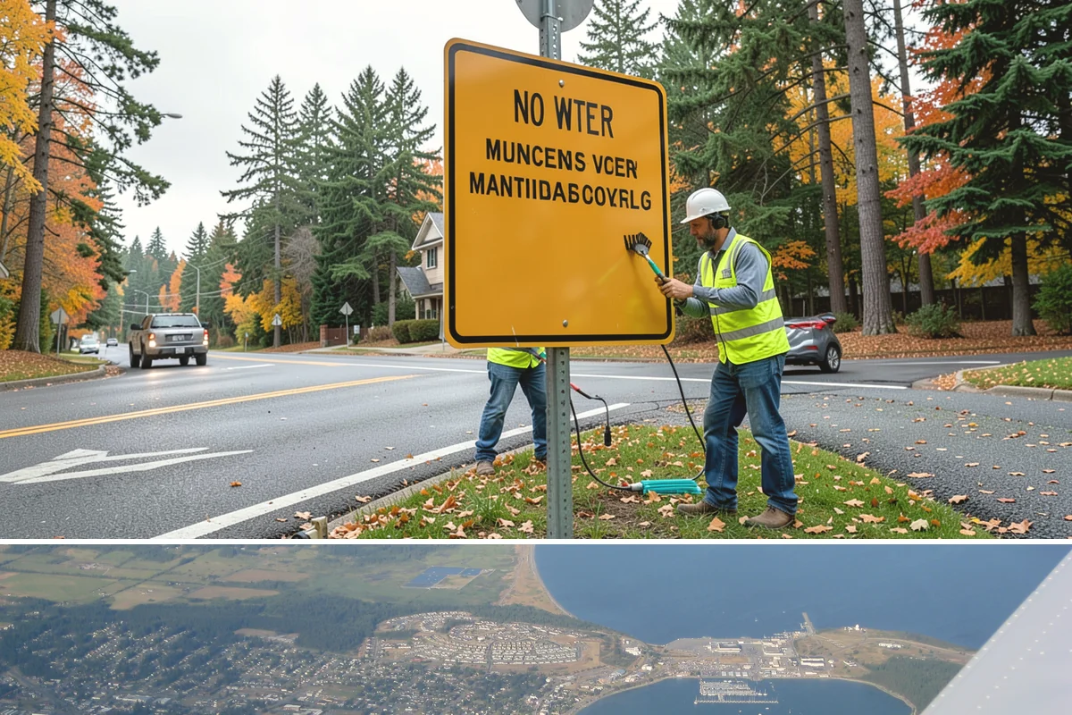 Vandalism Repair in Oak Harbor, Island County, WA - Repairs are performed year-round, with weather-sensitive finishes and exterior paint scheduled around dry conditions.