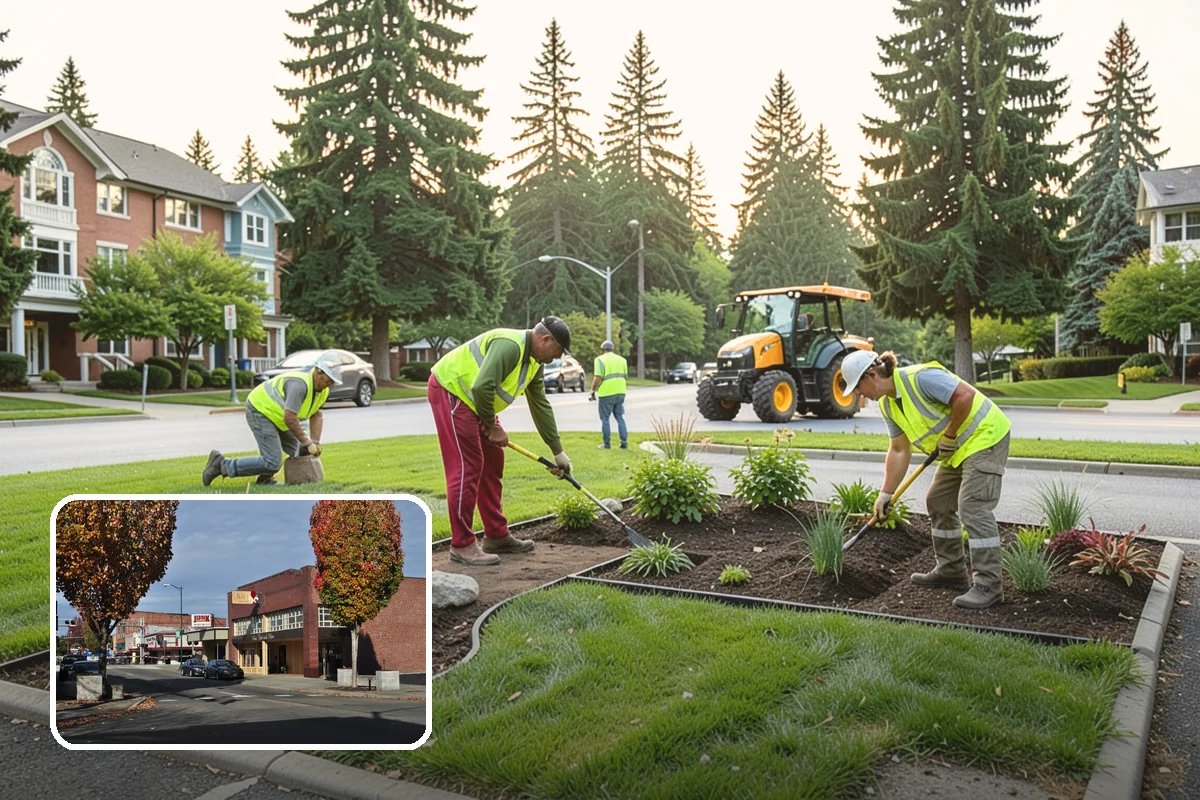 Vandalism Repair in Puyallup, Pierce County, WA - One contractor covering carpentry, metalwork, and finish repairs