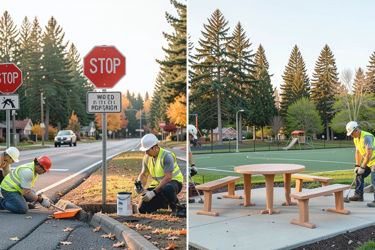 Vandalism Repair in Renton, King County, WA - Inspect the damage and secure any immediate safety hazards