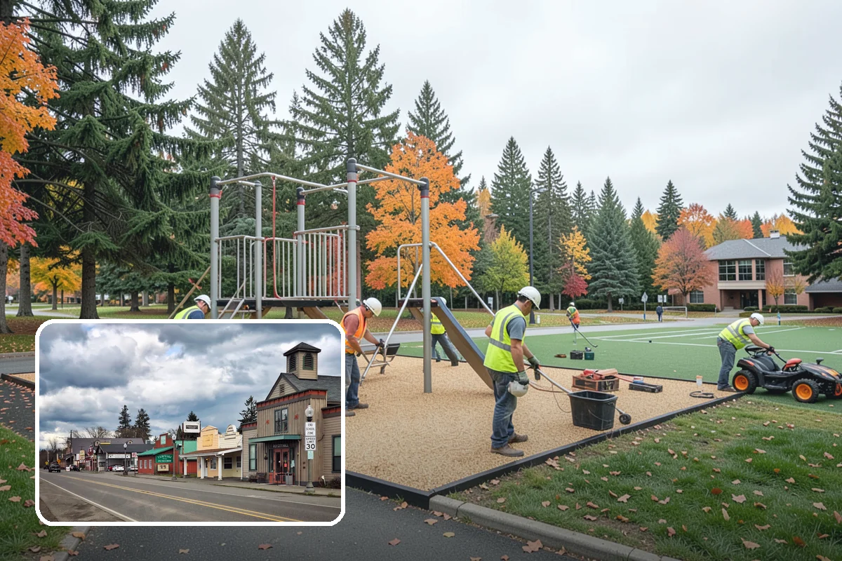 Vandalism Repair in Roy, Pierce County, WA - One contractor covering carpentry, metalwork, and finish repairs