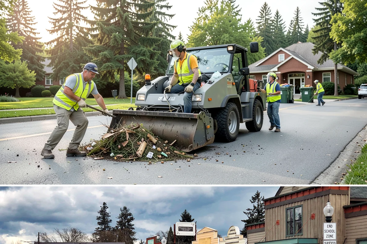 Vandalism Repair in Roy, Pierce County, WA - Repairs are performed year-round, with weather-sensitive finishes and exterior paint scheduled around dry conditions.