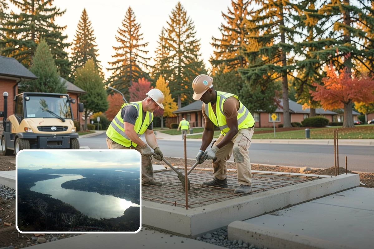 Vandalism Repair in Sammamish, King County, WA - One contractor covering carpentry, metalwork, and finish repairs
