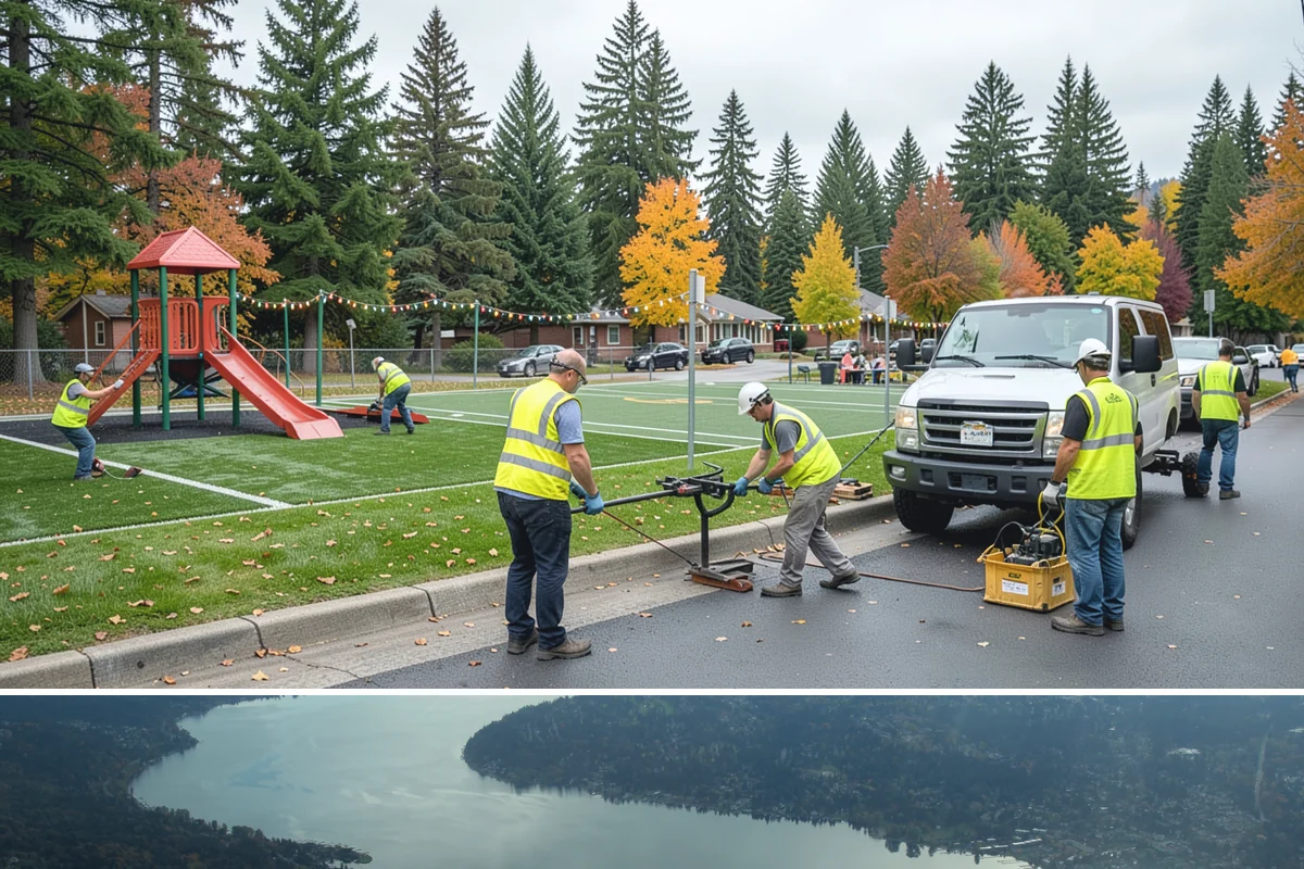 Vandalism Repair in Sammamish, King County, WA - Repairs are performed year-round, with weather-sensitive finishes and exterior paint scheduled around dry conditions.
