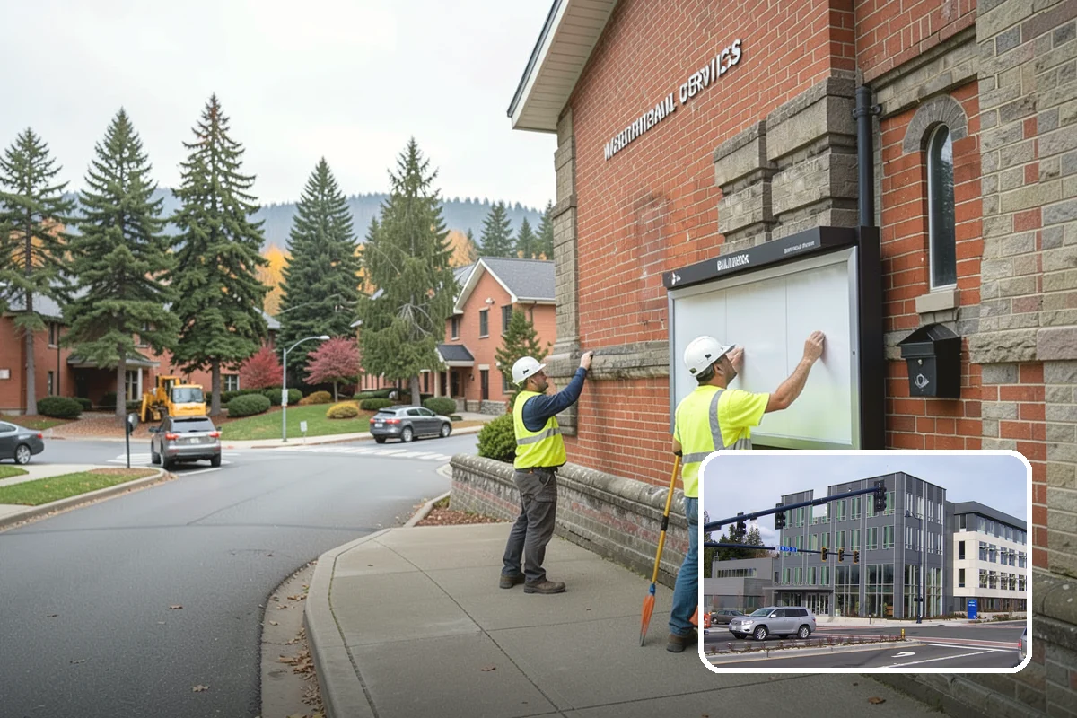 Vandalism Repair in Shoreline, King County, WA - One contractor covering carpentry, metalwork, and finish repairs
